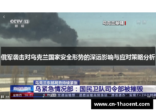 俄军袭击对乌克兰国家安全形势的深远影响与应对策略分析